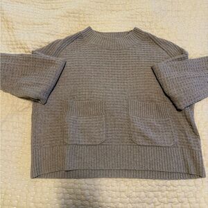 Everlane cashmere waffle sweater